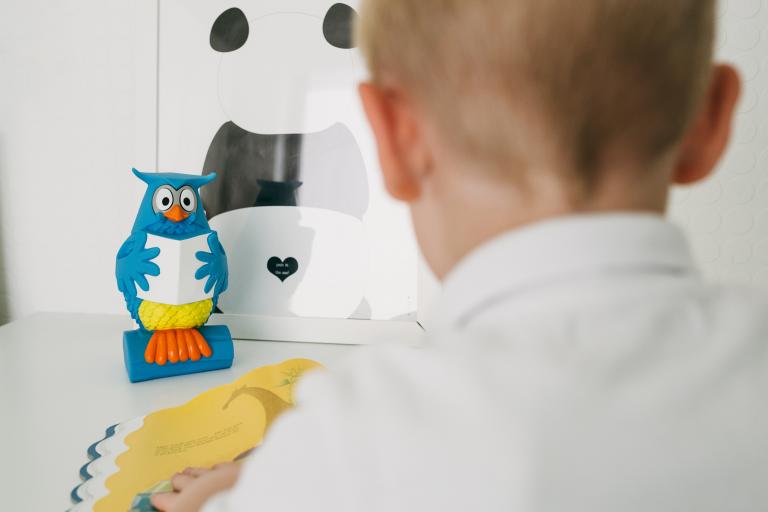 Monsieur le Hibou Fabeltjeskrant tirelire